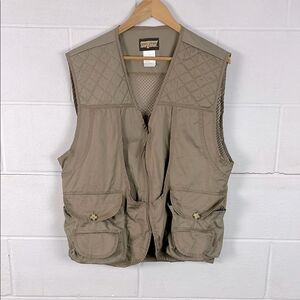 Vintage Saftbak tan hunting vest
